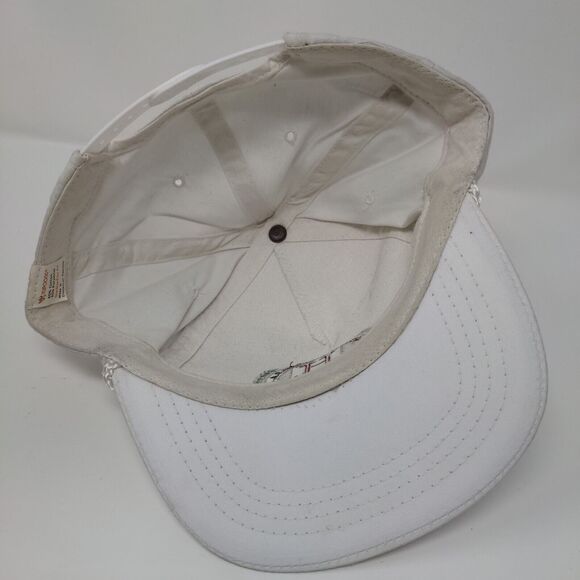 Hershey's Chocolatetown USA Snapback Rope Hat White OSFA Adjustable - Picture 7 of 9